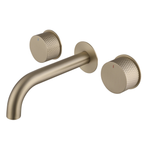 Смеситель для раковины Abber Wasser Kreis AF81122G золото матовое Смеситель для раковины Abber Wasser Kreis AF81122G золото матовое