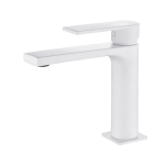 Смеситель для раковины AQG Alpha 01ALP100BL белый матовый