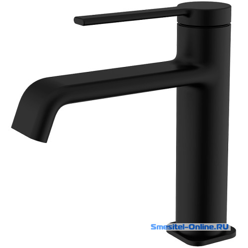 Фото Смеситель для раковины AQUAme Asti AQM6410MB черный матовый