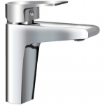 Смеситель для раковины AQUAme Prato AQMP6121 хром, с донный клапаном