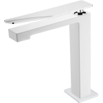 Смеситель для раковины Boheme Q 142-WCR.2 белый, хром