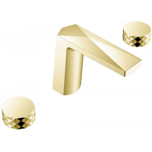 Смеситель для раковины Boheme Venturo 150-MG-Diamond матовое золото