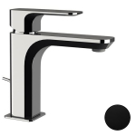 Смеситель для раковины Daniel Tiara TA605-15 черный матовый   