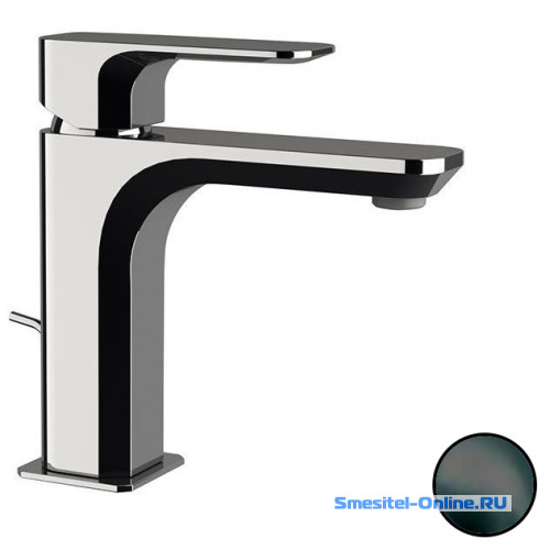 Фото Смеситель для раковины Daniel Tiara TA605-GO графит 