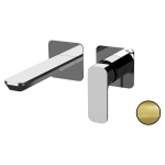 Смеситель для раковины Daniel Tiara TA632P-63 бронза 