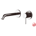 Смеситель для раковины Daniel Tokyo TX632P-PG розовое золото 