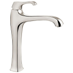 Смеситель для раковины высокий Emmevi Ares 76006NS никель