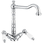 Смеситель для раковины Emmevi Deco Ceramic 121613CR хром