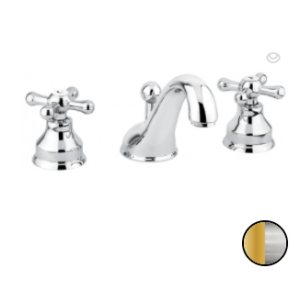 Смеситель для раковины Emmevi Deco Classic 12033CO хром золото