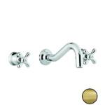 Смеситель для раковины настенный Emmevi Deco Classic 12055BR бронза с внутренней частью