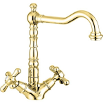 Смеситель для раковины Emmevi Deco Old 12613OR золото