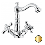 Смеситель для раковины Emmevi Deco Old 12615OR золото