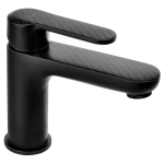 Смеситель для раковины Emmevi Nefer 77003NCA черный карбон