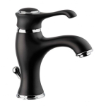 Смеситель для раковины Emmevi Tiffany 6003NO черный золото