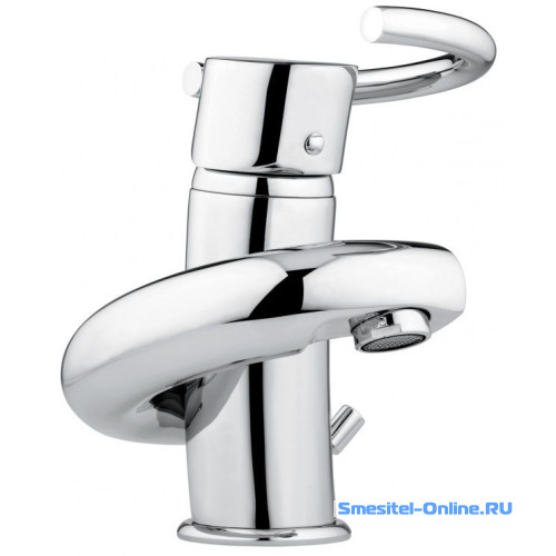 Фото  Смеситель для раковины Emmevi Twist 6603SC матовый хром