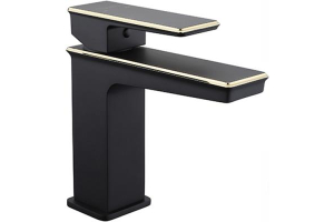  Смеситель для раковины Faop A1006-6 черный-золото