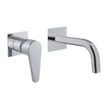 Смеситель для раковины настенный Fiore Kera 88CR7527 с внутренней частью