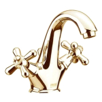 Смеситель для раковины Fiore Margot Sky Swarovski  золото 01OO0623