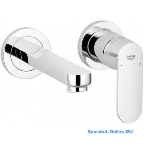 Фото Смеситель для раковины настенный Grohe Eurosmart Cosmopolitan 19381000 внутренняя часть дополнительно