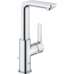  Смеситель для раковины Grohe Lineare New 23296001 со сливным гарнитуром