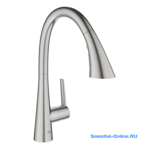 Фото Смеситель для раковины Grohe Zedra 32294DC2 сталь