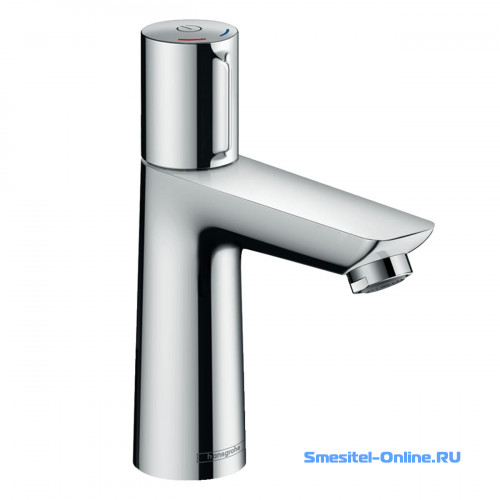 Фото  Смеситель для раковины Hansgrohe Talis Select E 71750000 со сливным гарнитуром