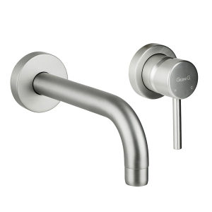 Смеситель для раковины настенный Giulini Futuro F6525-20NKO никель 