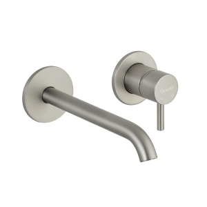 Смеситель для раковины настенный Giulini My Future F5920-18NKO никель матовый