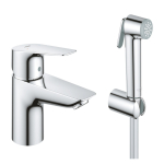 Смеситель для раковины с гигиеническим душем Grohe BauEdge 23757001 