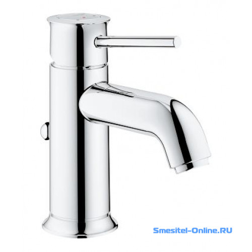 Фото Смеситель для раковины со сливным гарнитуром Grohe BauClassic 23161000 