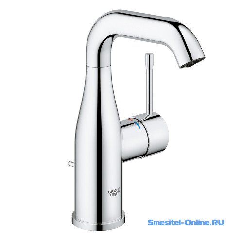 Фото Смеситель для раковины со сливным гарнитуром Grohe Essence 23462001 