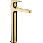  Смеситель для раковины высокий Boheme Spectre Gold 452-G 