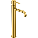  Смеситель для раковины высокий Boheme Uno Gold 462-G 
