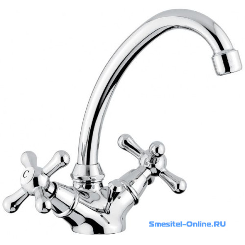 Фото Смеситель для раковины высокий Emmevi Stella 17913CR хром