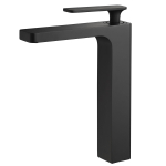Смеситель для раковины высокий Timo Torne 4311/03F black черный