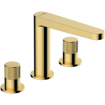 Смеситель для раковины Wasserkraft Ems 7635 золото глянцевое