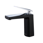 Смеситель для раковины  Boheme Venturo 371-B черный хром