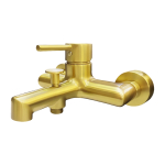 Смеситель для ванны   AltroBagno Metropoli 0219OrSp матовое золото 