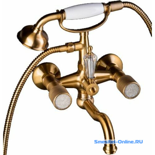 Фото Смеситель для ванны Boheme Royal Cristal 293-Royal/CRST