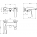 Смеситель для ванны Boheme Venturo 373-SGM Shine Gun Metall оружейная сталь глянец 