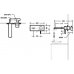 Смеситель для раковины настенный Bravat Rhein P8429564BW-ENG внутренняя часть дополнительно 