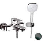 Смеситель для ванны Daniel Tiara TA610-GO графит 