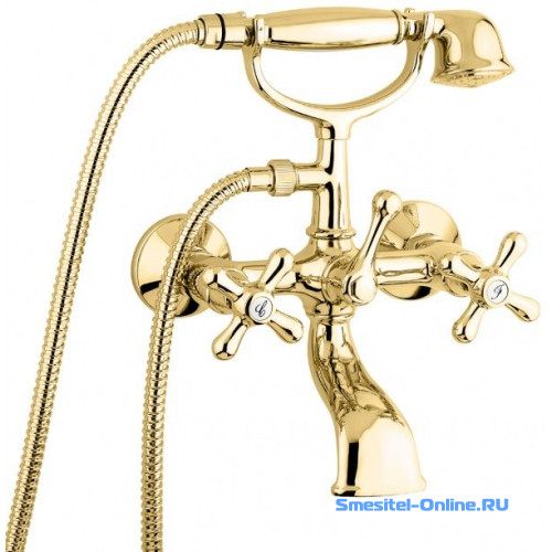 Фото Смеситель для ванны Emmevi Deco Classic 12011OR золото