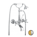 Смеситель для ванны Emmevi Deco Old 12611CO хром золото