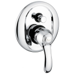 Смеситель для ванны Emmevi Harmony 22019BC белый хром