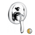 Смеситель для ванны Emmevi Harmony 22019CO хром золото