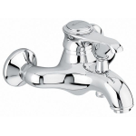 Смеситель для ванны Emmevi Tiffany 6001BO белый золото