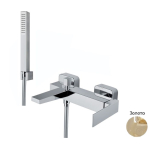 Смеситель для ванны Fiore Kube золото 100OO8552