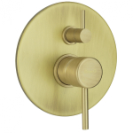 Смеситель для ванны Giulini Futuro бронза матовая F6513-3BRОP