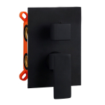 Смеситель для ванны AQG Bold 01BOL352NG черный матовый